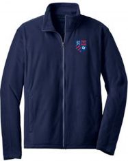 Microfleece Jacket, True Navy